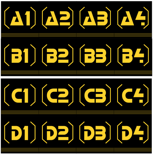 Blacktron: Panel Stickers (BT-05)