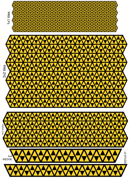 Blacktron: Tri-Force Mega Sticker Sheet (BT-09)