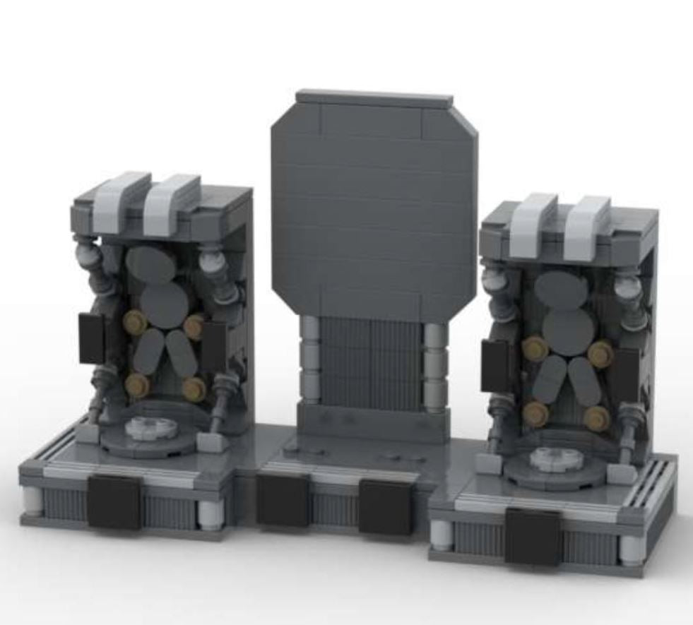 Borg Regeneration Alcove: Free MOC Instructions