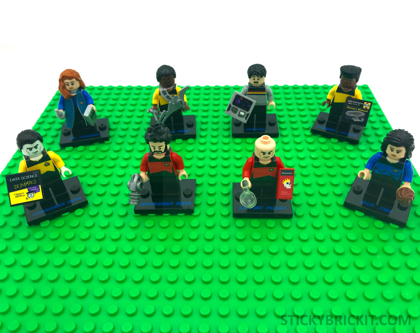 TNG Enterprise-D Bridge Crew Figure Set (TNG-06)