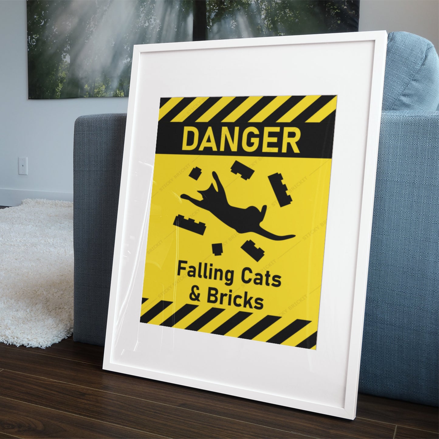 Beware Falling Cats & Bricks!