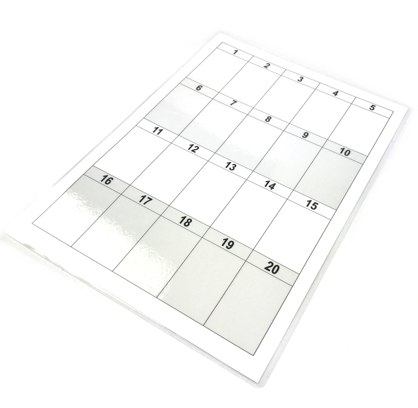 Minifigure ID Matrix Sheet