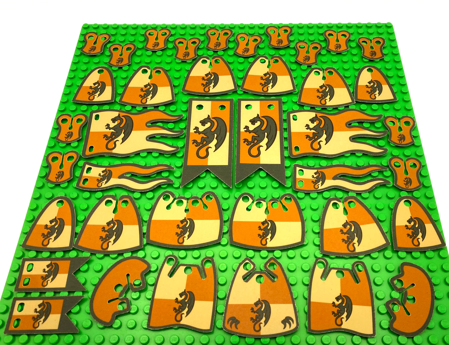 Green Dragon Knights: Custom Cloaks & Flags (CASTLE-GD-01-EXT) (Prototypes)