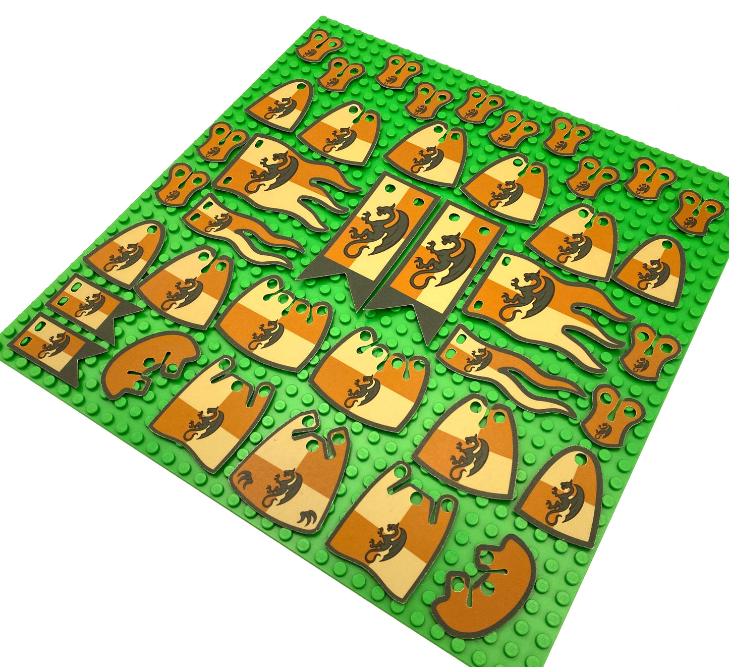 Green Dragon Knights: Custom Cloaks & Flags (CASTLE-GD-01-EXT) (Prototypes)