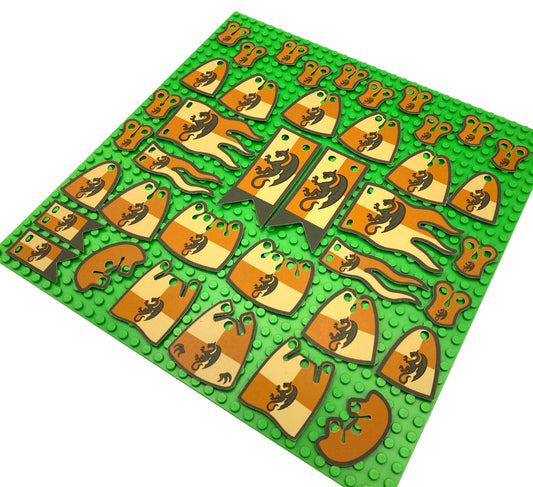Green Dragon Knights: Custom Cloaks & Flags (CASTLE-GD-01-EXT) (Prototypes)