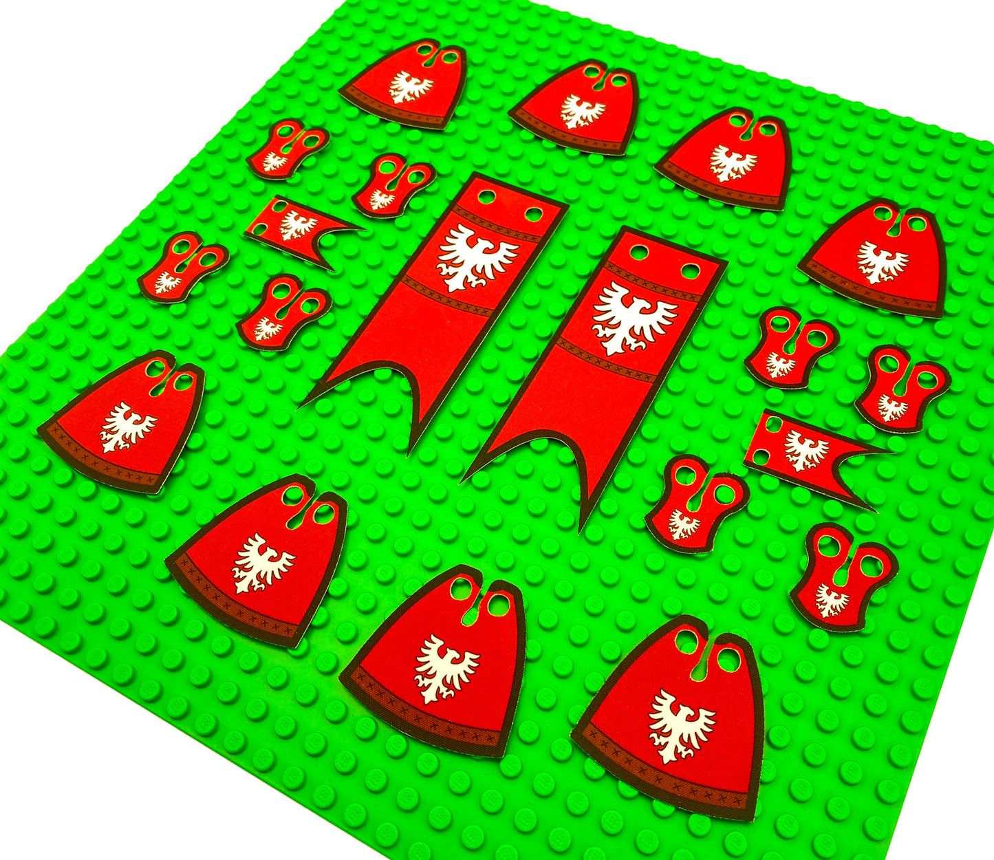 Red Falcons: Custom Cloaks, Pauldrons & Banners (CASTLE-RF-01-REG)