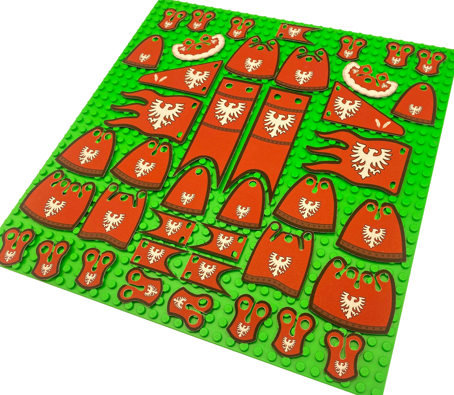 Red Falcons: Custom Cloaks, Pauldrons & Banners (CASTLE-RF-01-EXT)