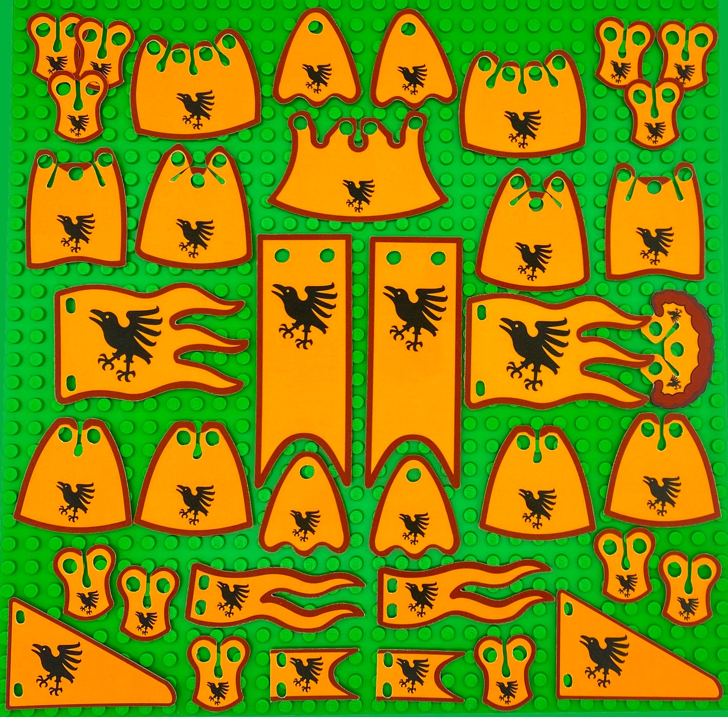 Raven Knights: Custom Cloaks, Pauldrons & Banners (CASTLE-RK-01-EXT)