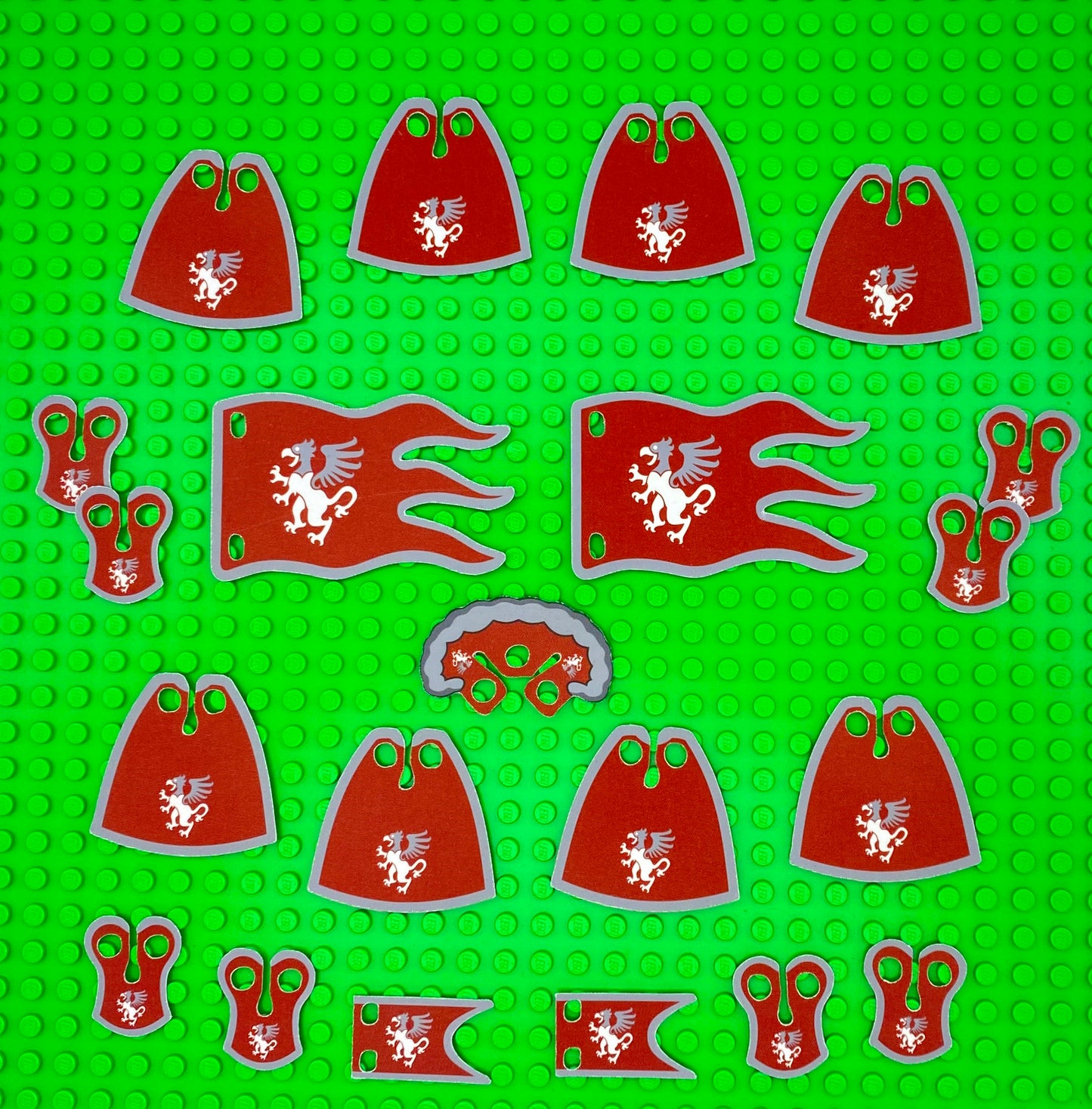 Griffin Knights: Custom Cloaks, Pauldrons & Banners (CASTLE-GK-01-REG)