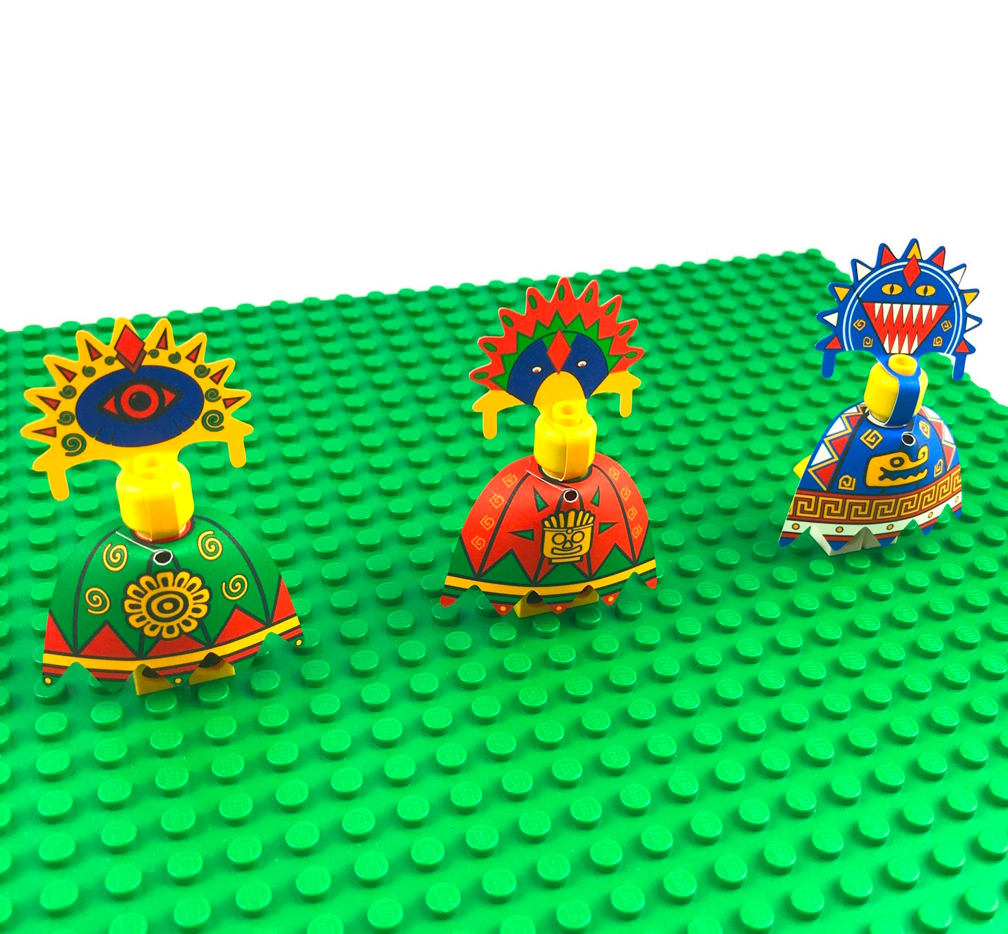 Achu-Style Aztec Capes, Banners & Headdresses (AZTEC-01)