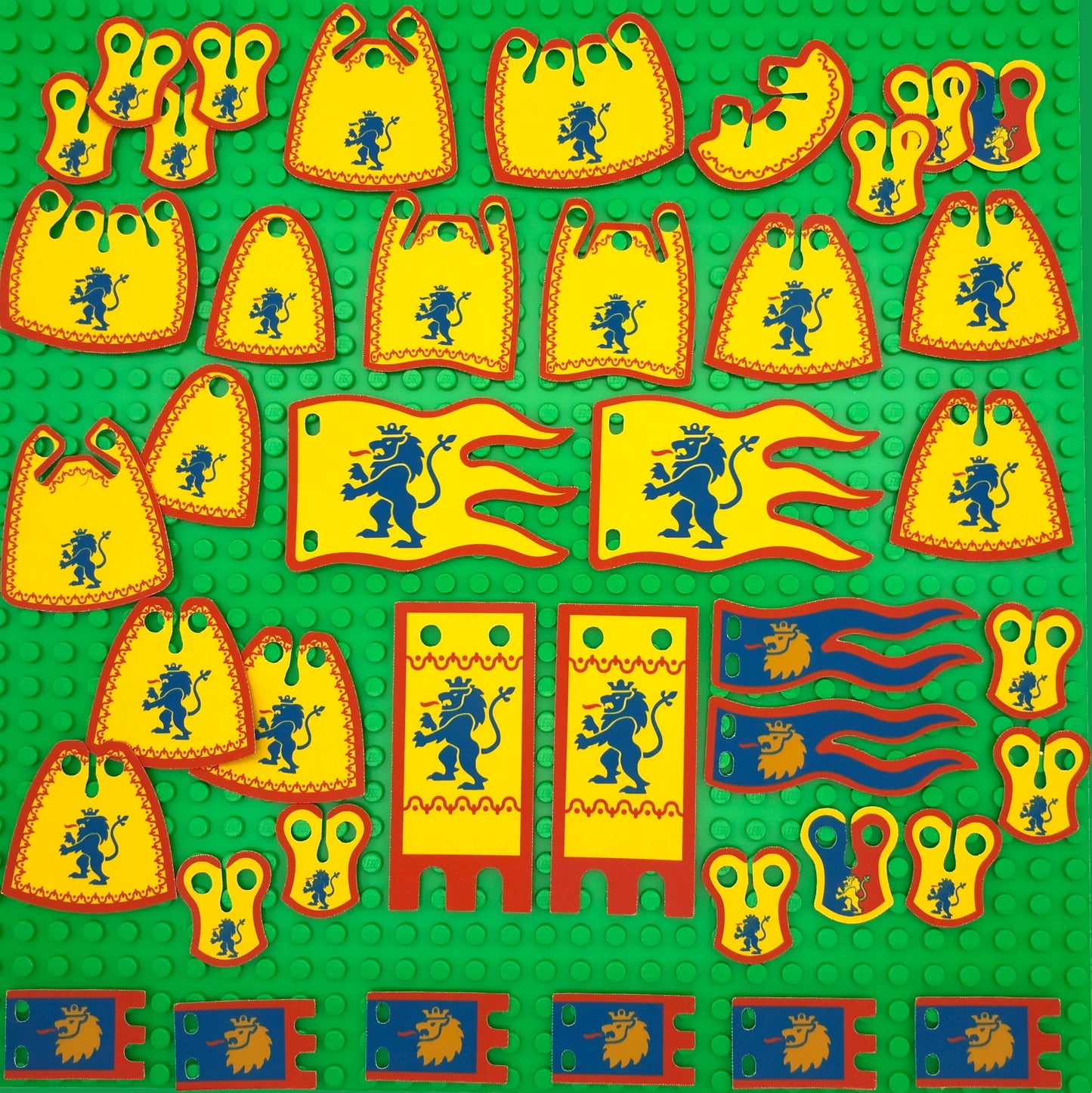 Lion Knights: Custom Cloaks, Pauldrons & Banners (CASTLE-LK-01-EXT)
