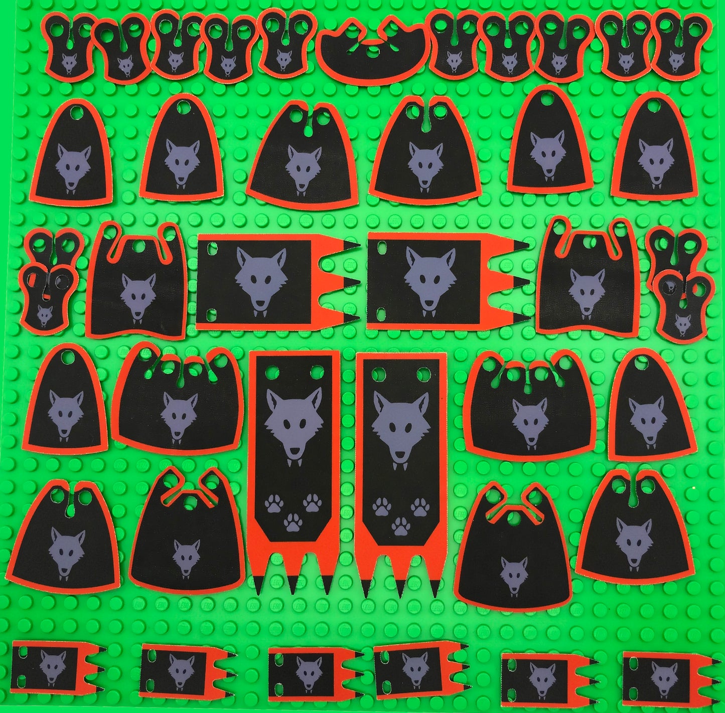 Wolfpack: Custom Cloaks, Pauldrons & Banners (CASTLE-WP-01-EXT)
