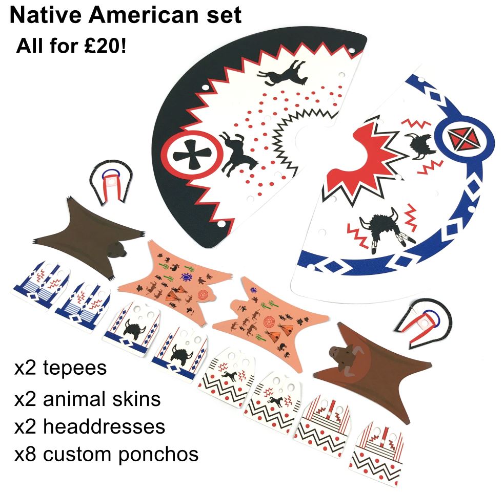Native American Camp Set (WESTERN-1)