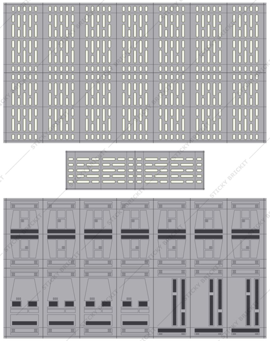 Imperial "Doom Star" Wall Panels
