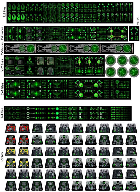 TNG: Borg Stickers (TNG-04)