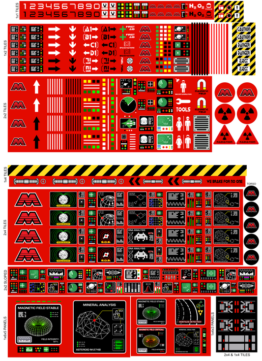 M-Tron: Multi-Sticker Sheet