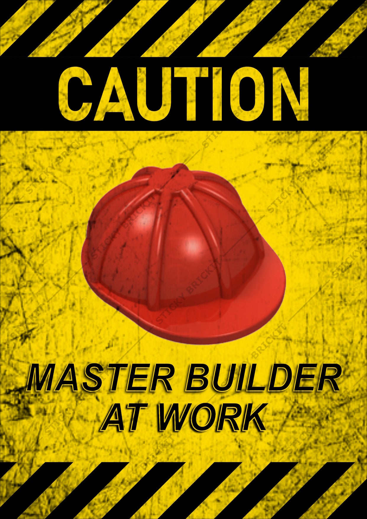 Caution! Master Builder at Work