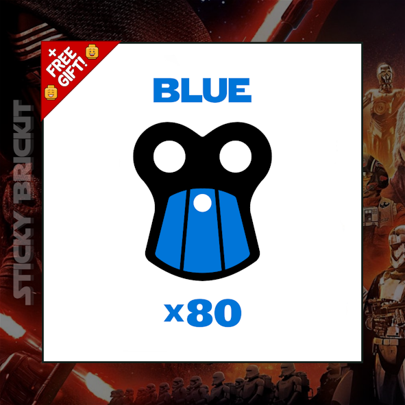 80 501st Legion Captain Rex Pauldrons (part 48431pb03) (SW-CLONE-06)