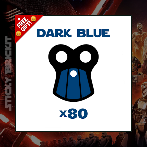 80 501st Legion Captain Rex Pauldrons (part 48431pb03) (SW-CLONE-06)