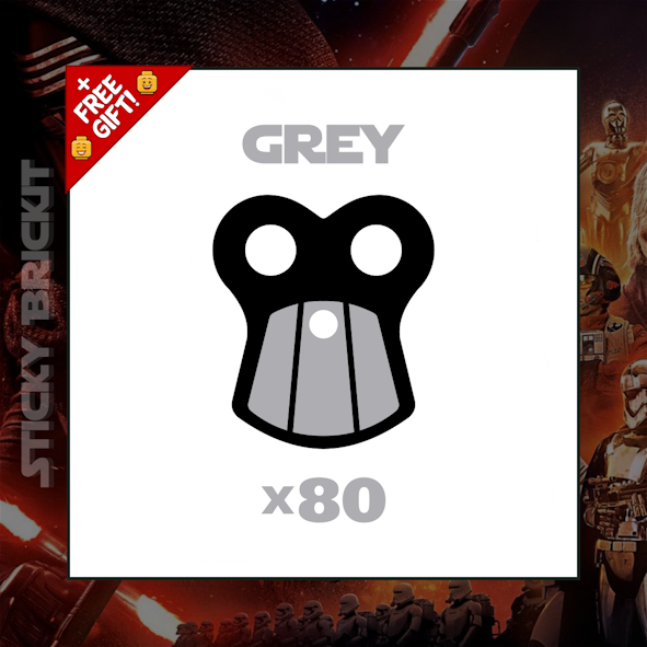 80 501st Legion Captain Rex Pauldrons (part 48431pb03) (SW-CLONE-06)