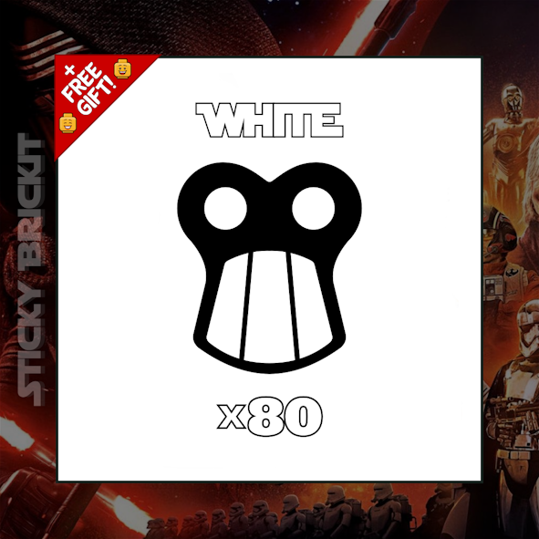 80 501st Legion Captain Rex Pauldrons (part 48431pb03) (SW-CLONE-06)