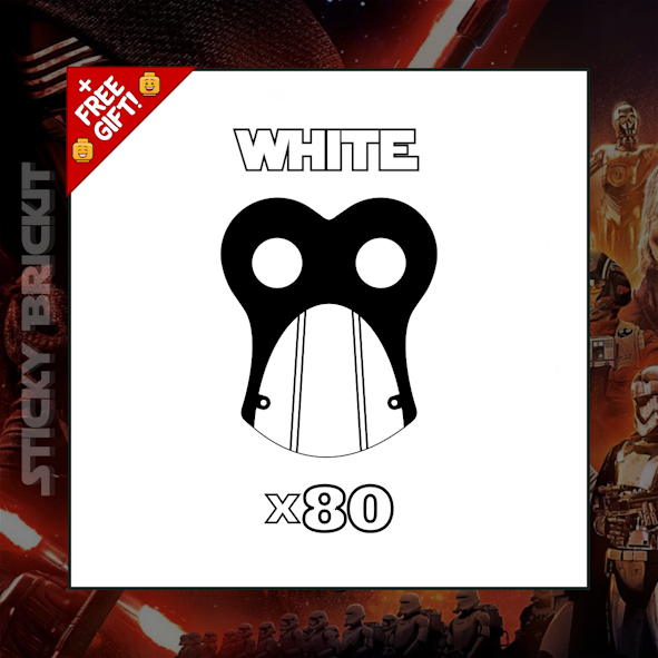 80 Armour Pauldrons (part 48431pb02) (SW-CLONE-02)