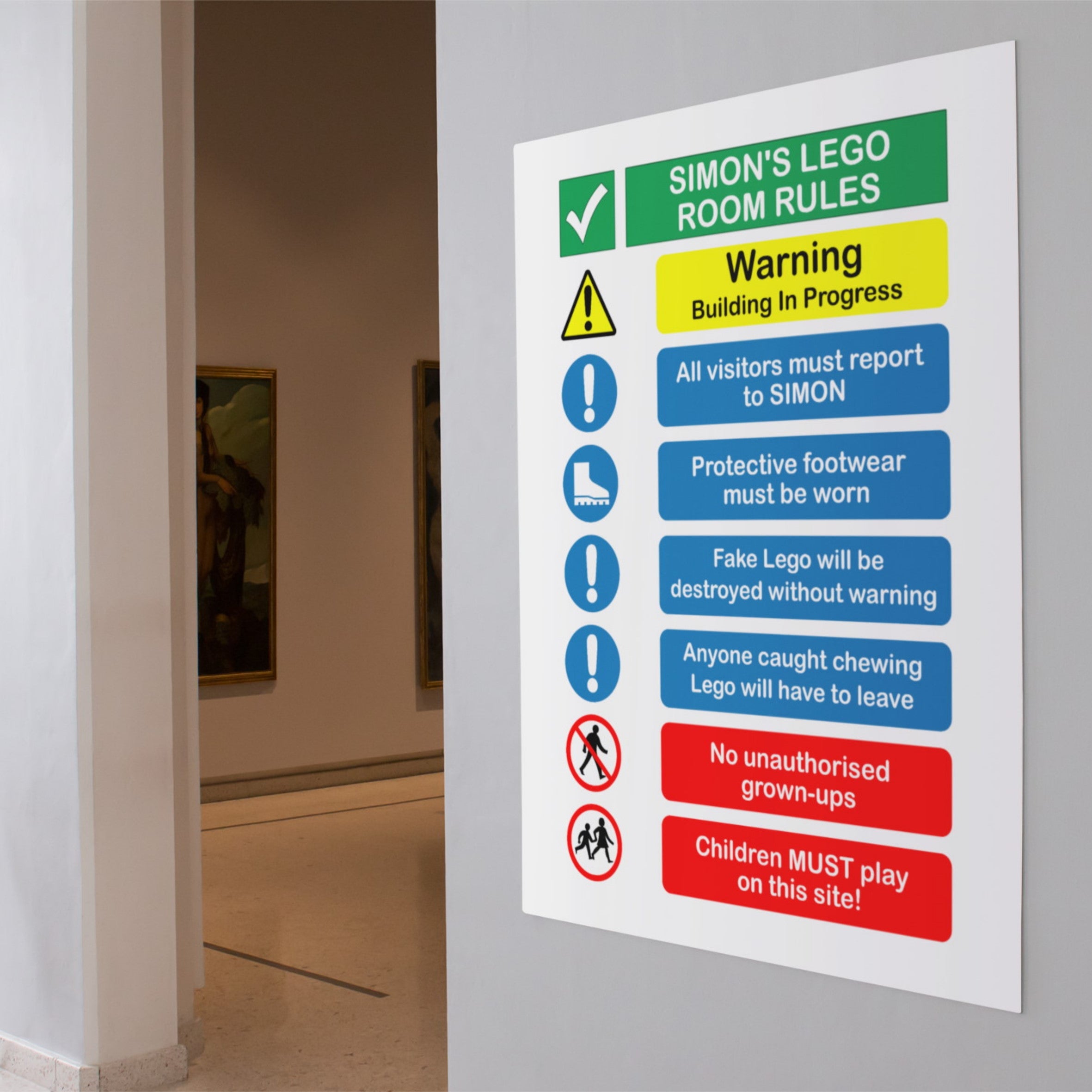 Lego Rules Build Room Rules – StickyBrickit