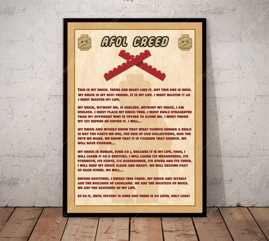 AFOL Creed Poster