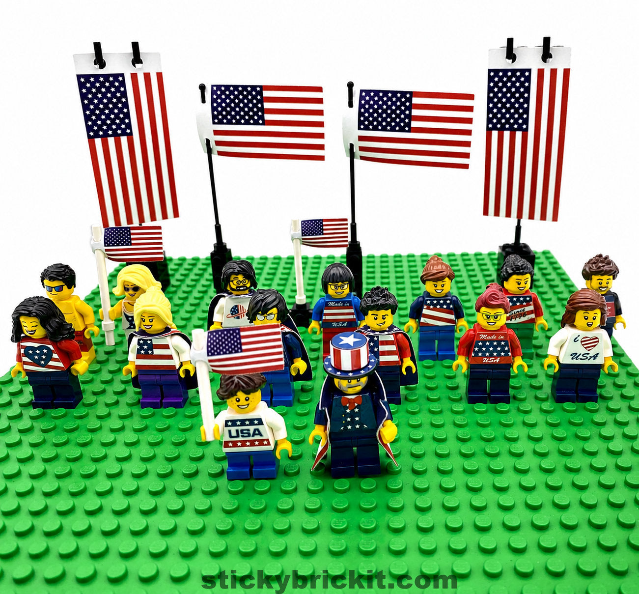 USA Flags, Capes & Stickers (FLAGS-USA-01)