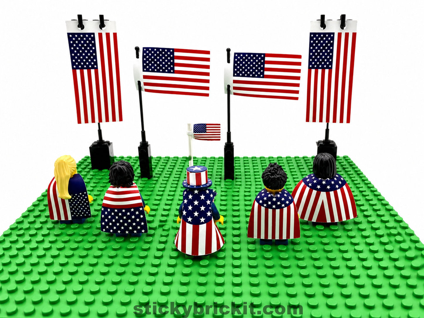 USA Flags, Capes & Stickers (FLAGS-USA-01)