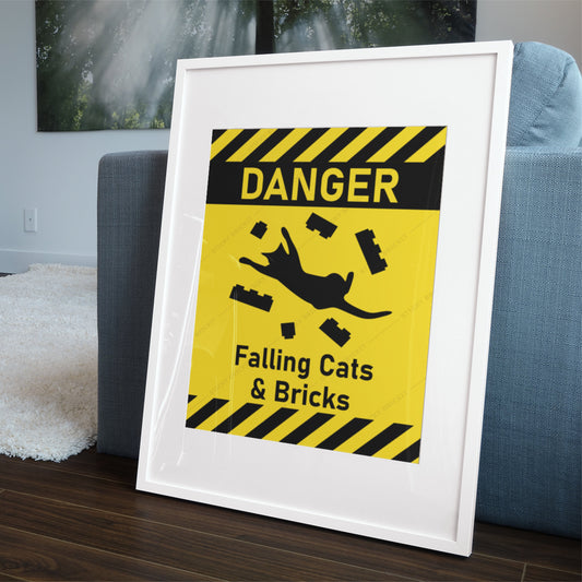 Beware Falling Cats & Bricks!