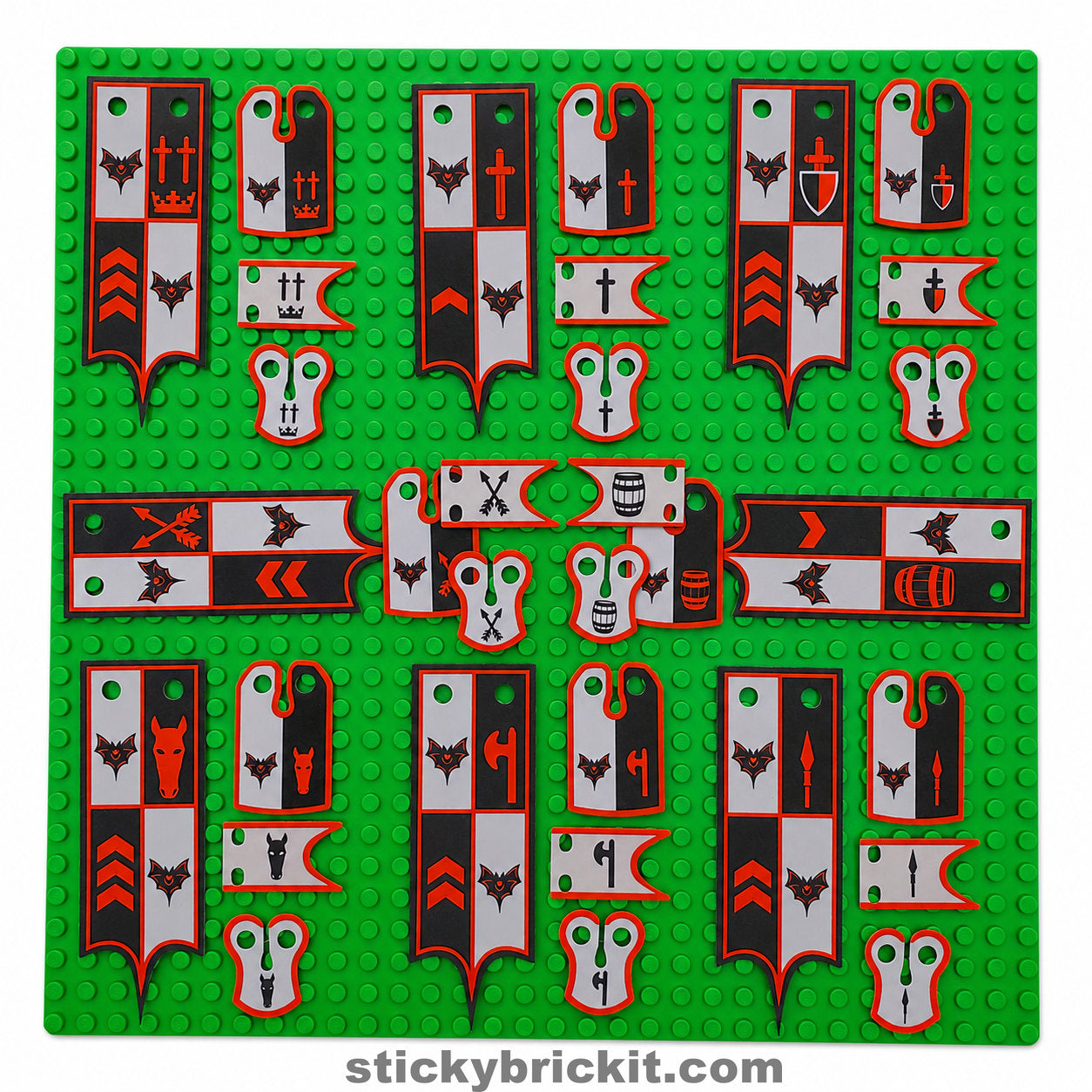 Fright Knights: Army Standards & Capes (CASTLE-FK-04)