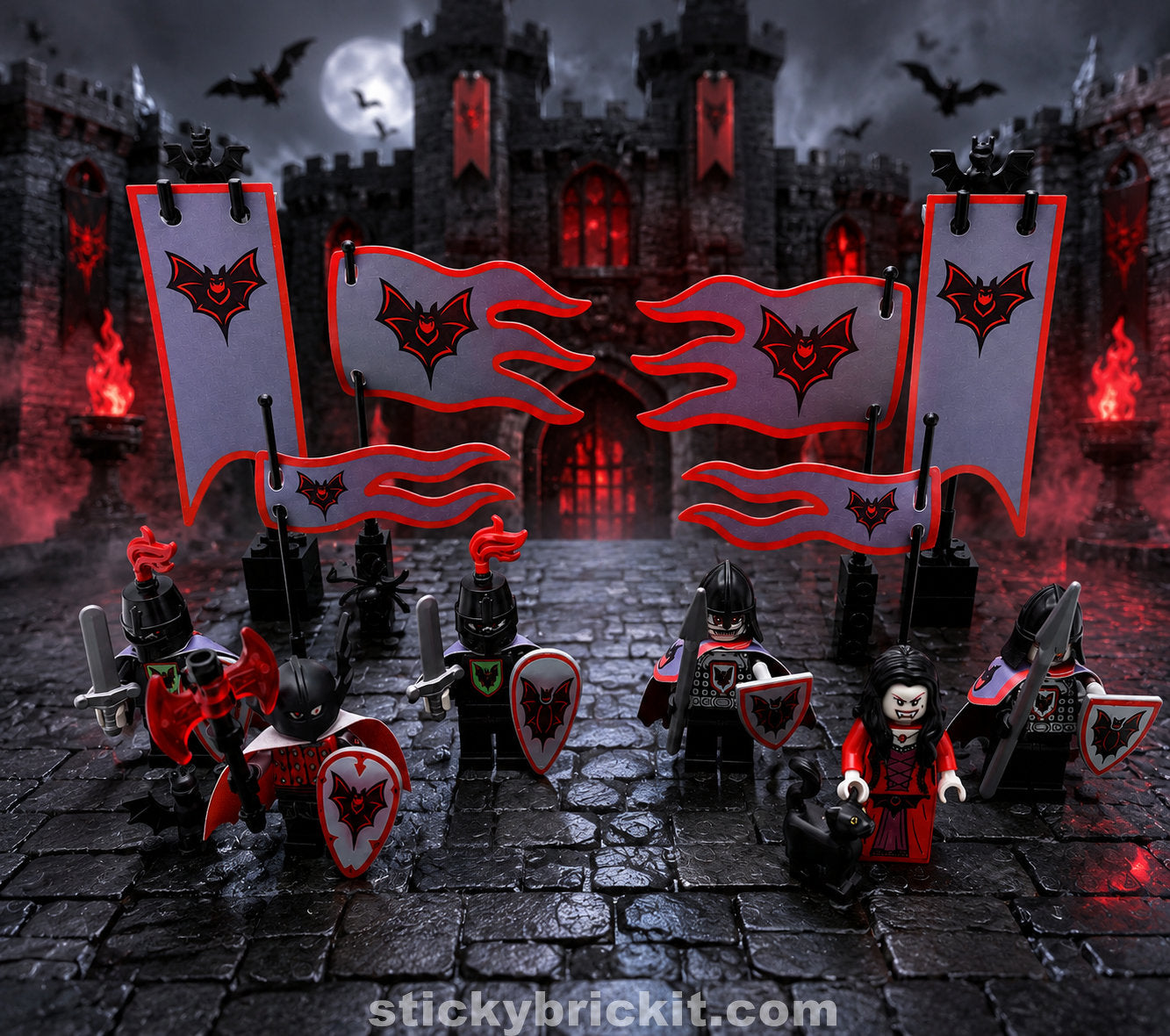 Fright Knights: Custom Cloaks, Pauldrons & Banners (CASTLE-FK-01-EXT)