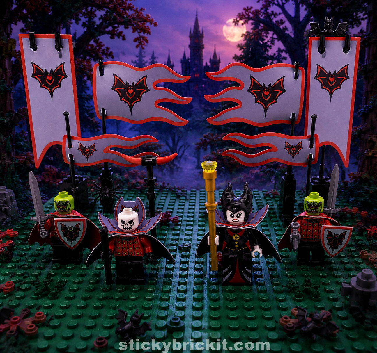 Fright Knights: Custom Cloaks, Pauldrons & Banners (CASTLE-FK-01-EXT)