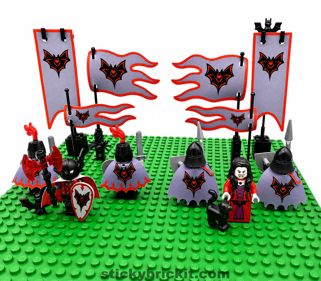 Fright Knights: Custom Cloaks, Pauldrons & Banners (CASTLE-FK-01-EXT)