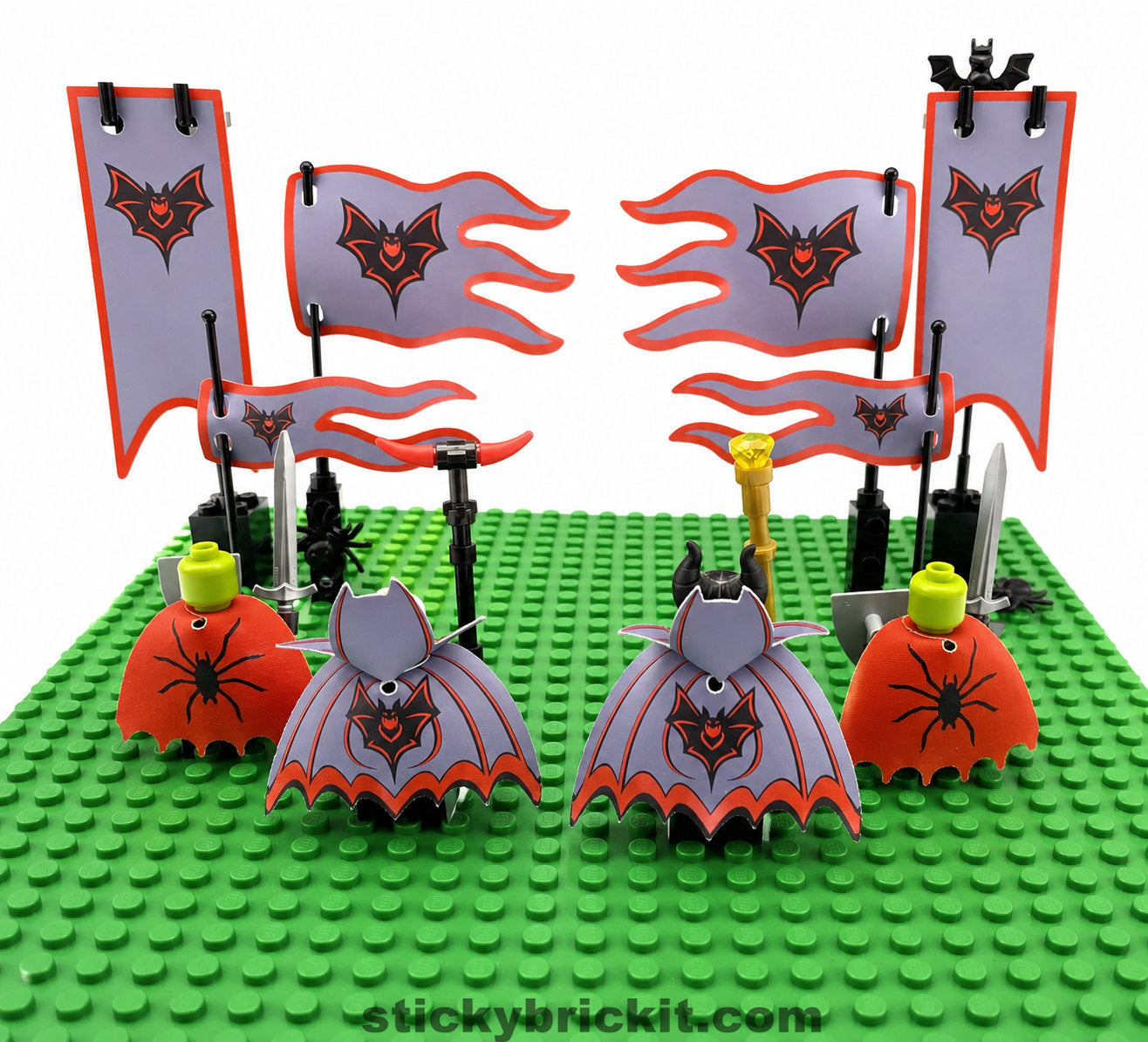 Fright Knights: Custom Cloaks, Pauldrons & Banners (CASTLE-FK-01-EXT)