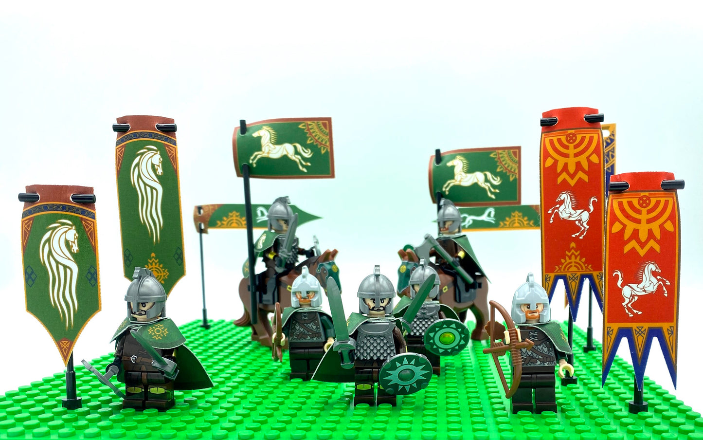 Rohan: x30 Banners & Capes LOTR-ROH-01)