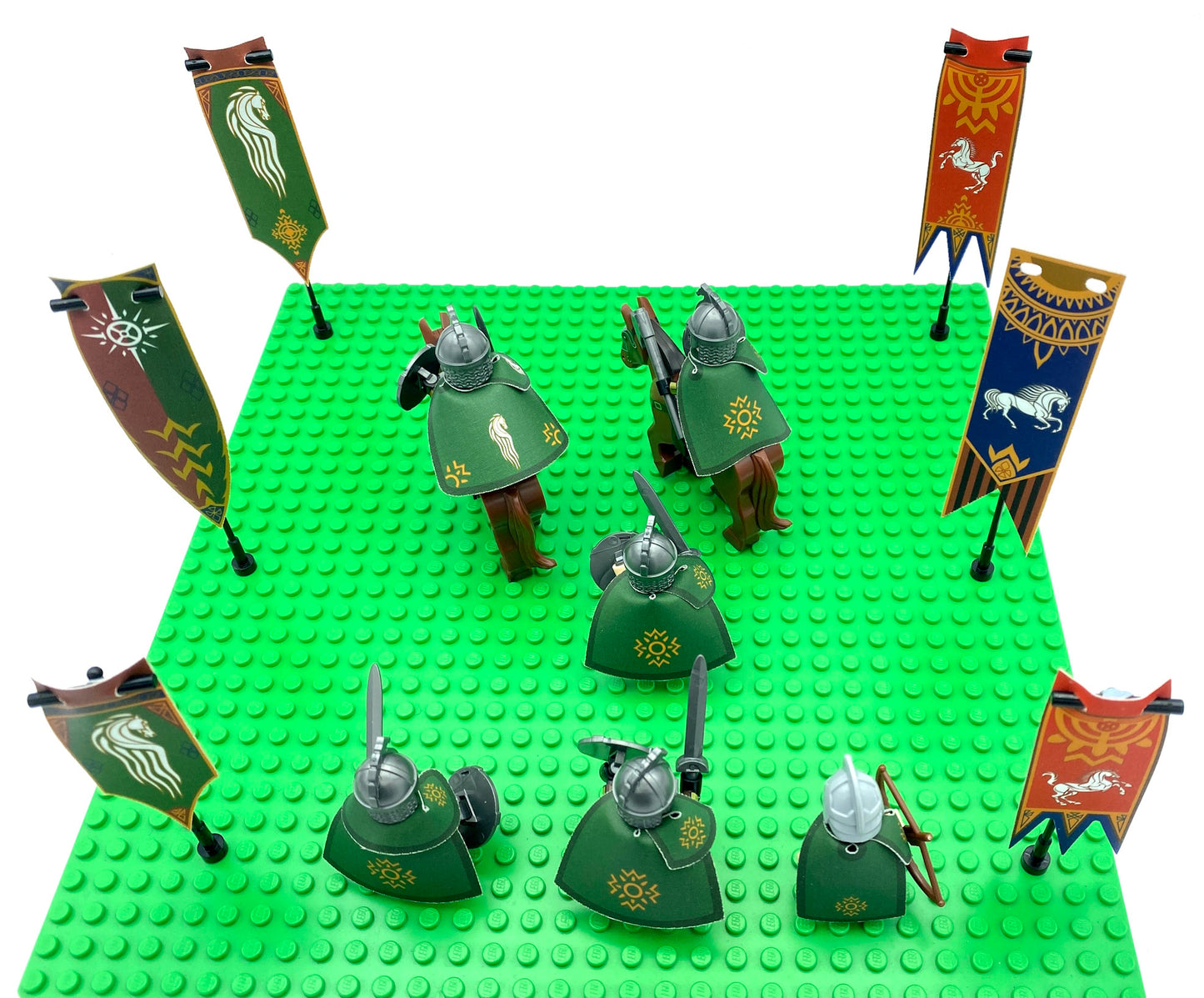 Rohan: x30 Banners & Capes LOTR-ROH-01)