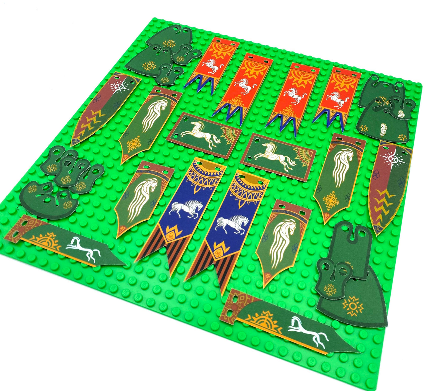 Rohan: x30 Banners & Capes LOTR-ROH-01)