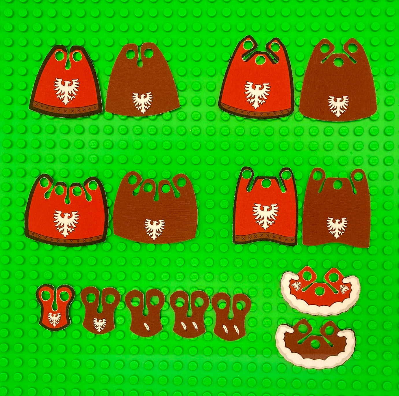 Red Falcons: Custom Cloaks, Pauldrons & Banners (CASTLE-RF-01-EXT)