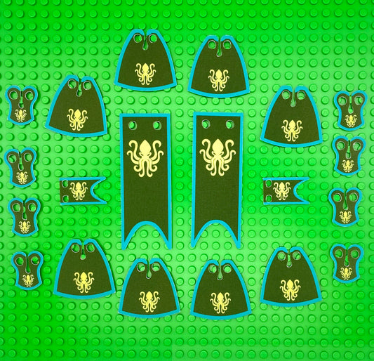 Krakens: Custom Cloaks, Pauldrons & Banners (CASTLE-KR-01-REG)