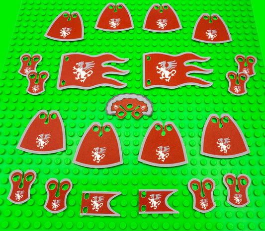 Griffin Knights: Custom Cloaks, Pauldrons & Banners (CASTLE-GK-01-REG)