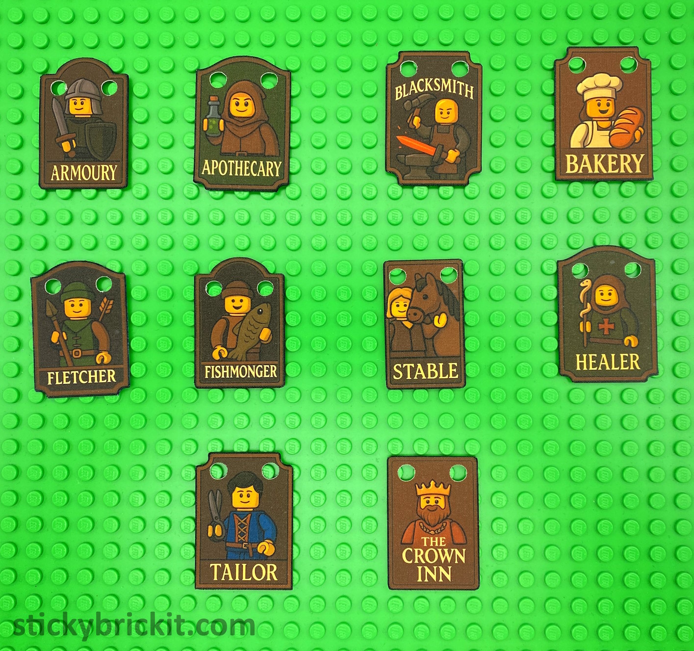 Castle  Shop Signs (CASTLE-MISC-02)