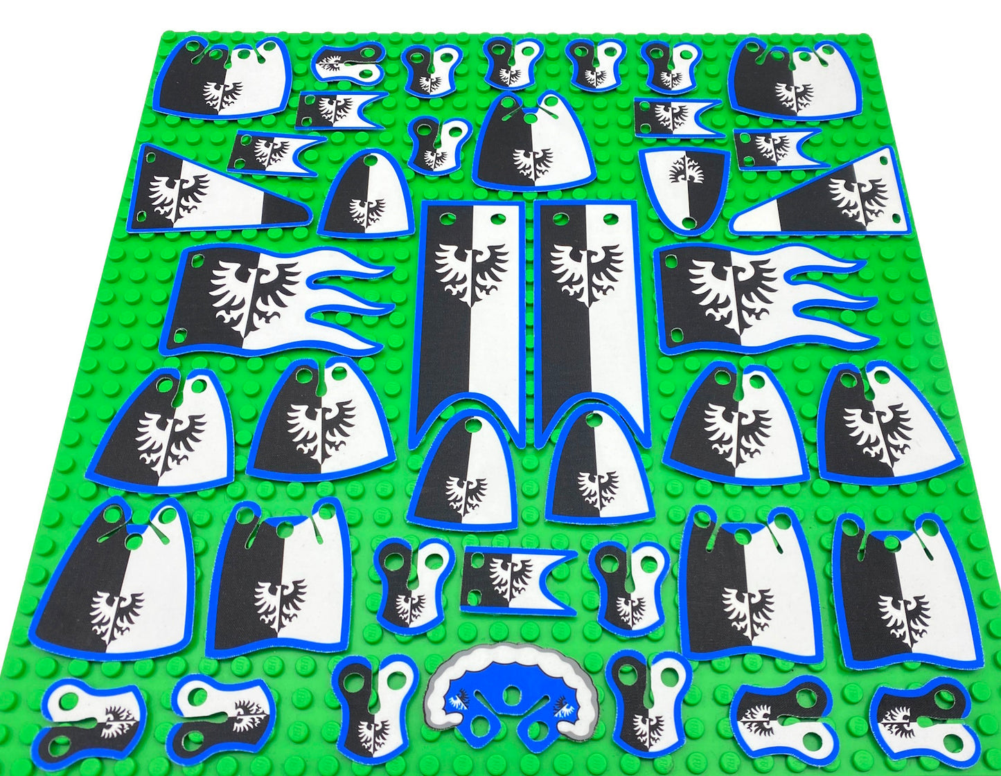 Black Falcons (Modern): Custom Cloaks, Pauldrons & Banners (CASTLE-BF-10-EXT)