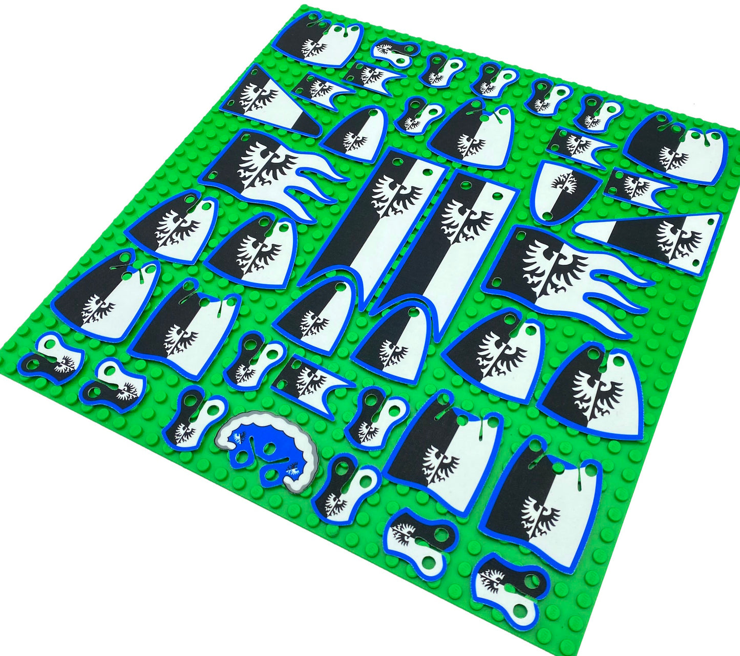 Black Falcons (Modern): Custom Cloaks, Pauldrons & Banners (CASTLE-BF-10-EXT)