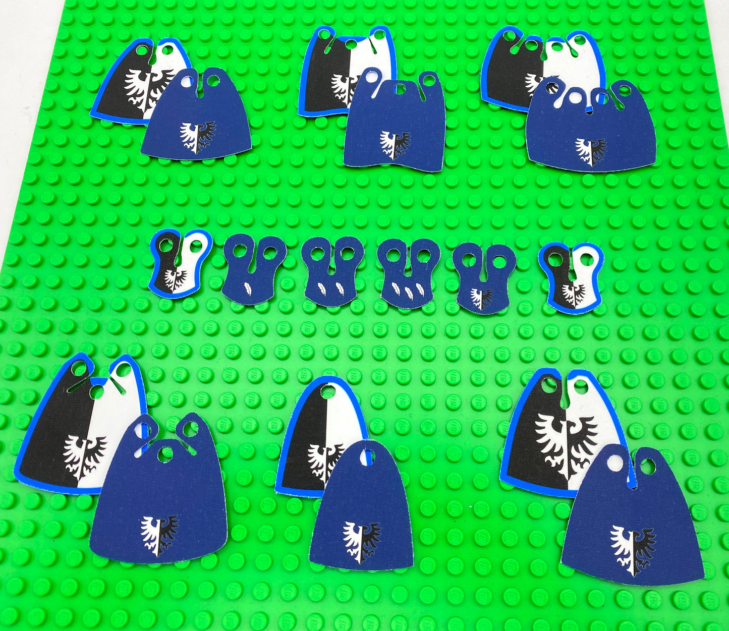 Black Falcons (Modern): Custom Cloaks, Pauldrons & Banners (CASTLE-BF-10-EXT)