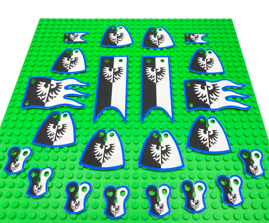 Black Falcons (Modern): Custom Cloaks, Pauldrons & Banners (CASTLE-BF-10-REG)