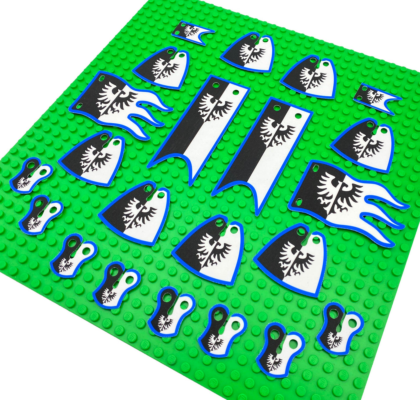 Black Falcons (Modern): Custom Cloaks, Pauldrons & Banners (CASTLE-BF-10-REG)