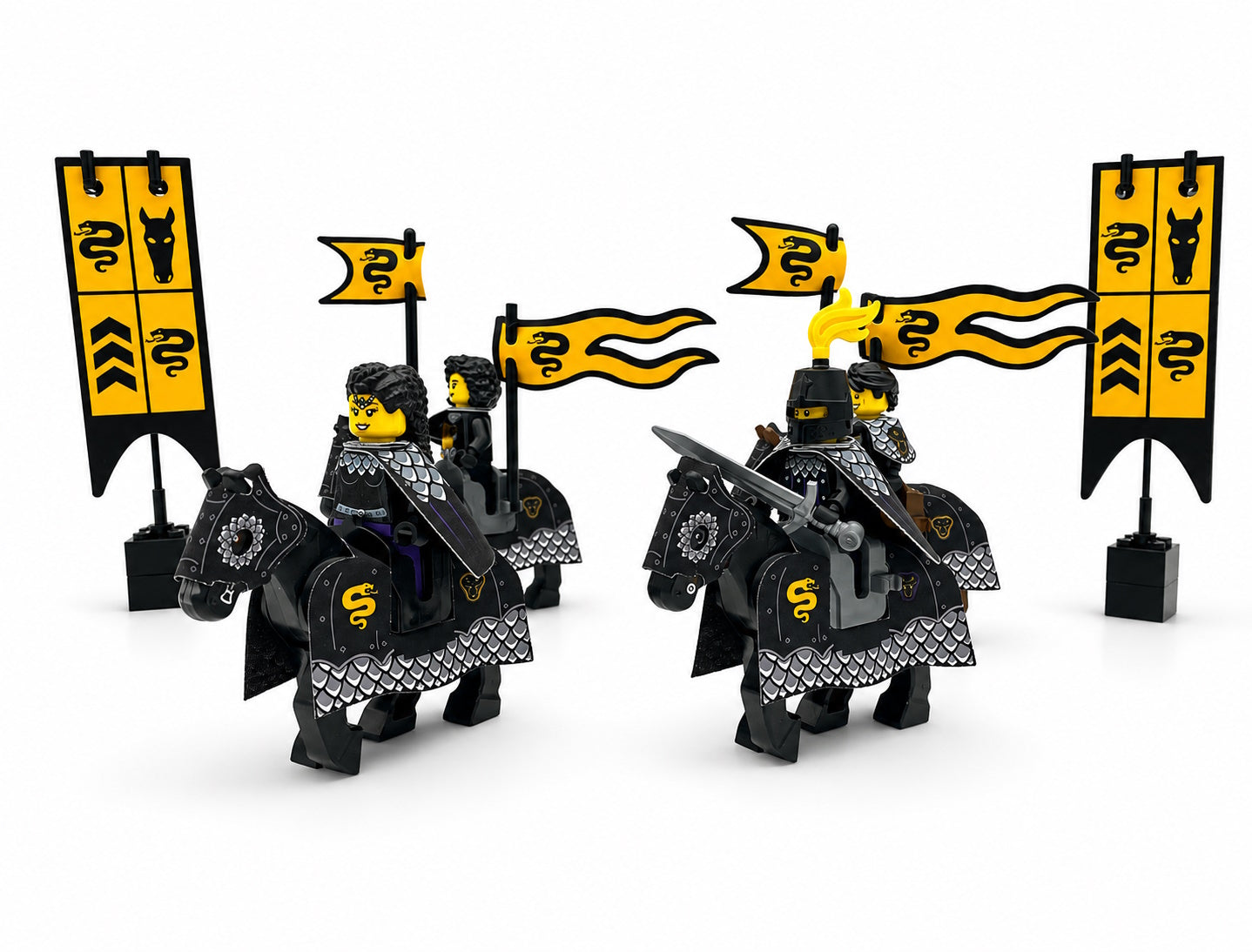Serpent Knights: Horse Bardings & Banners (CASTLE-SK-03)