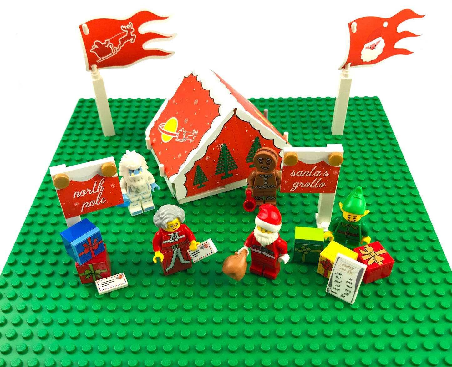 Santa's Christmas Grotto & Stickers (WINTER-07)